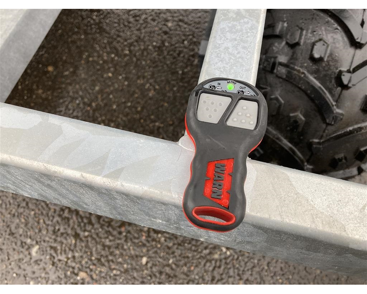 K-vogne K-OFFROAD 1,2 tons Boggievogn med 3-vejs tip og høje sider.