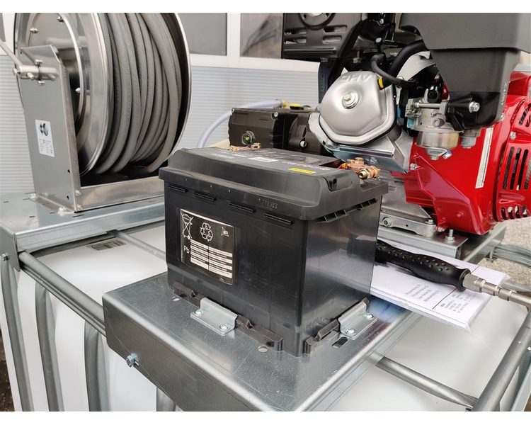 AB Mobil 220/20-600 Honda 13hk el-start inkl. 50 meter rustfri opruller