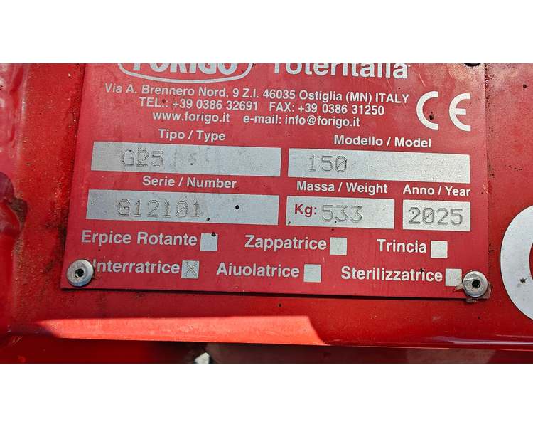 Forigo G25-150 Velholdt