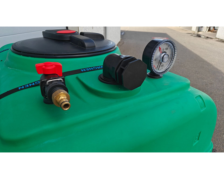 K-vognen TV-6P Elektrisk vandingsanlæg 600ltr. UDSTILLINGSTILBUD