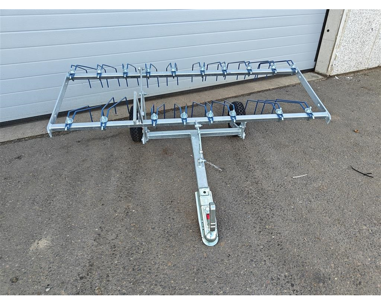 Anker Bjerre Riven Gårdspladsstrigle 150cm Inkl. kugletræk