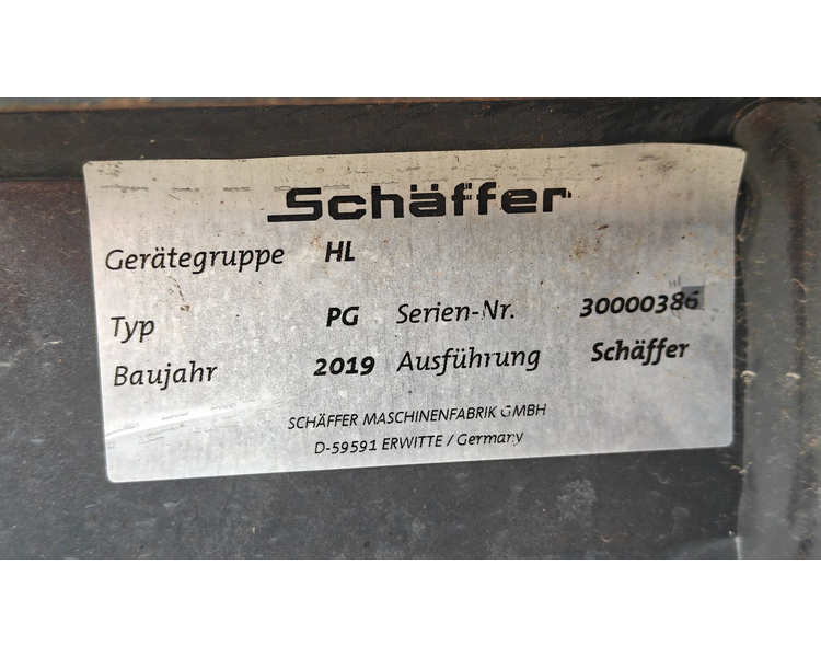 - - - pallegafler med Schäffer krogbeslag