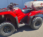 Honda TRX 420 FA6 INKLUSIV KUHN EVOLIS Q80 SPRØJTE, 4mtr. BOM