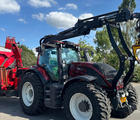 Valtra T234s Med Jenz 360 Flishugger og Alsidig 23m3 Flisvogn