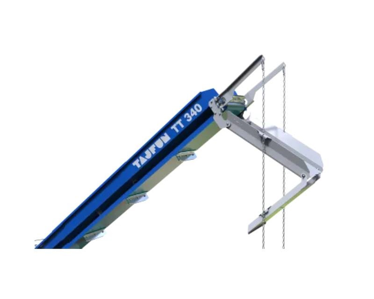 Tajfun Flis Separator SP 11 TIL RCA 480+PRO 500 med 510S transportør