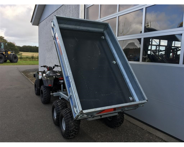 K-vognen K-Offroad 1,2 tons Boggievagn TILBUD - 3-vejs tip, el-hydraulisk