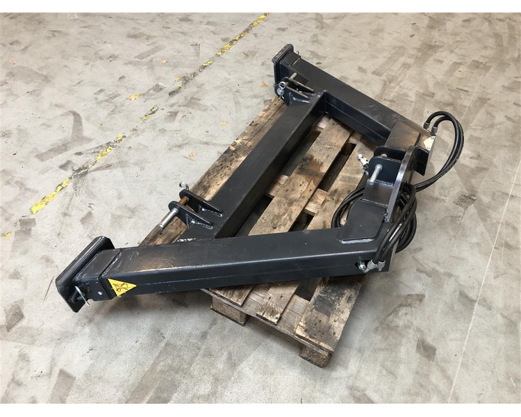 Kran stativ med hydrauliske støtteben