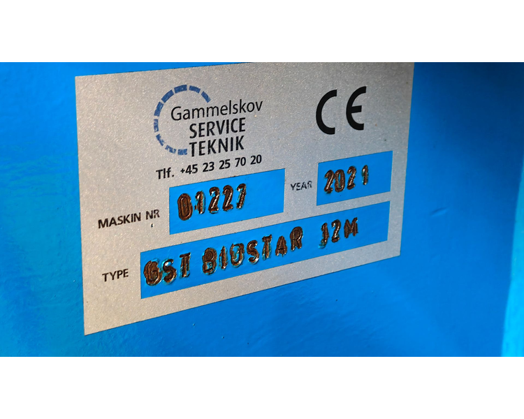 GST Biostar 12 mtr. Med frøudstyr Stjernerullerenser