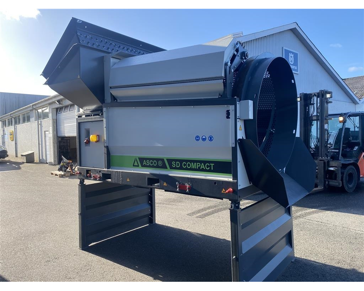 Asco Screen Drum Compact justerbar tromlehastighed