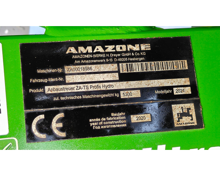Amazone ZA-TS 4200 Profis Hydro