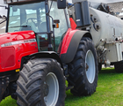 Slamsuger - spulevogn inkl. Massey Ferguson 8220 Traktor