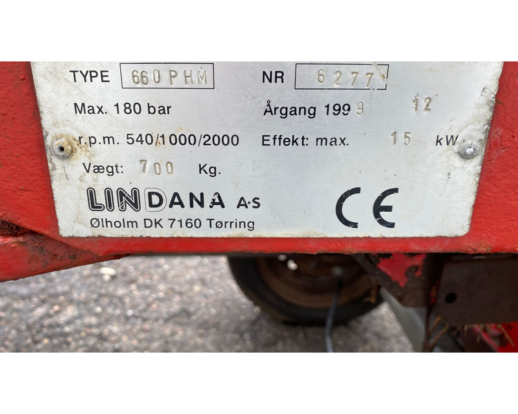 TP TP 660 Trailer monteret