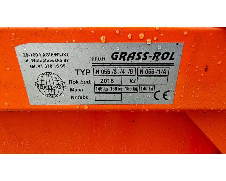 GRASS-ROL Centrifugal spreder til Salt og Gødning