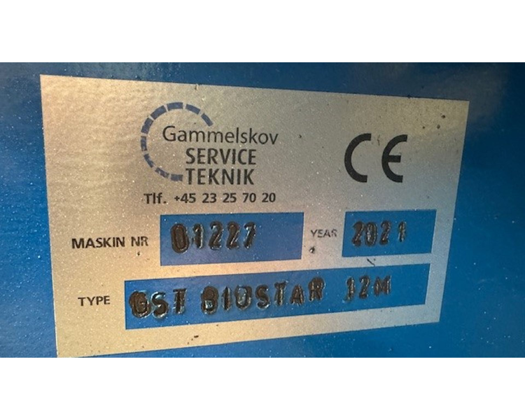 GST Biostar 12 mtr. Med frøudstyr Med frøudstyr