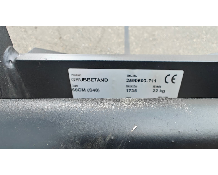 - - - Fabriksny grubetand, S40 skifte