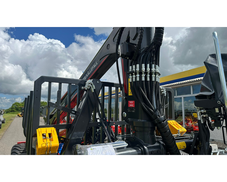 FTG-Källefall FB100 / FB73T FB 100 Skovvogn med 7,3 m kran