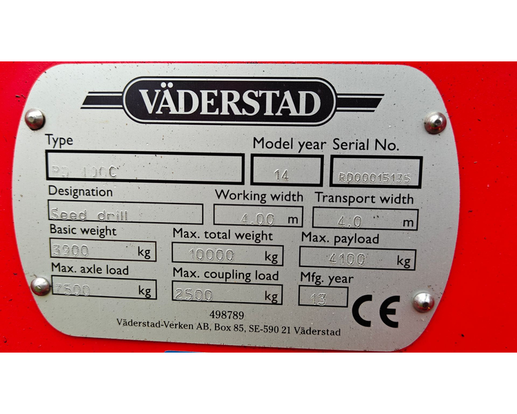 Väderstad Rapid 400C XL