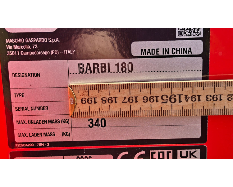 Maschio Barbi 180