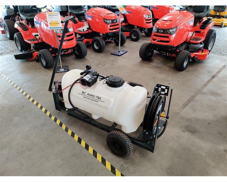 - - - 95 liter elektrisk batteridrevet