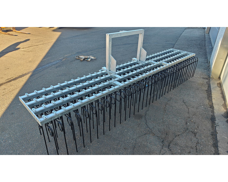 Anker Bjerre Riven 4-Rækket, 350cm, 3-punkt ophæng Meget effektiv!