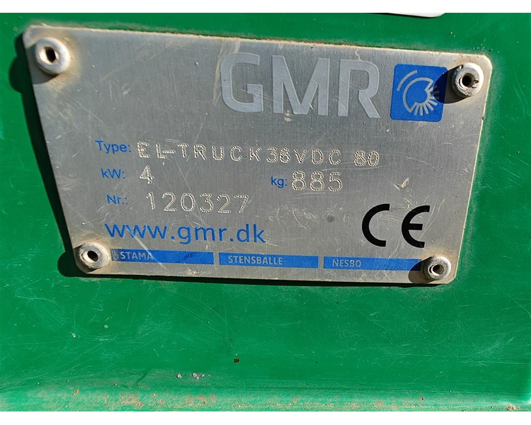 Stama Multi Truck, el-drevet HELT NY BATTERIPAKKE