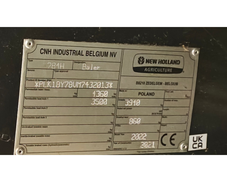 New Holland Roll-Belt 180 Superfeed