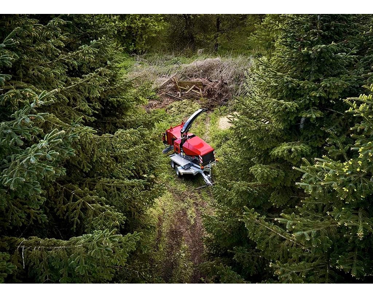 TP 215 MOBIL T m. TP Pilot+, Hatz m. DPF 59 hk, tandemtrailer og 270 graders drejekrans