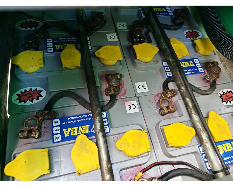 Stama Multi Truck, el-drevet HELT NY BATTERIPAKKE