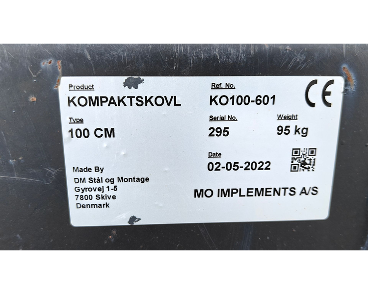 - - - 100cm Skovl m. Schäffer krogbeslag