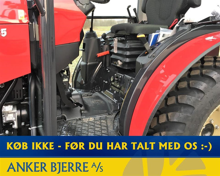 Yanmar YT 235H 4WD inkl. frontlift med PTO og 130 cm GMR fejemaskine