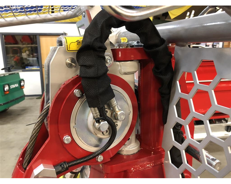 Tajfun EGV 65AHK Hydraulisk MED SG. SPIL OG FJERNBETJENING.