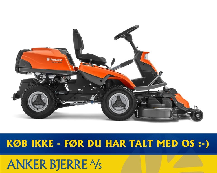 Husqvarna R 216T AWD NY MODEL Inkl. 103 cm klippebord/ klippeaggregat