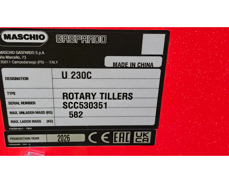Maschio U-230