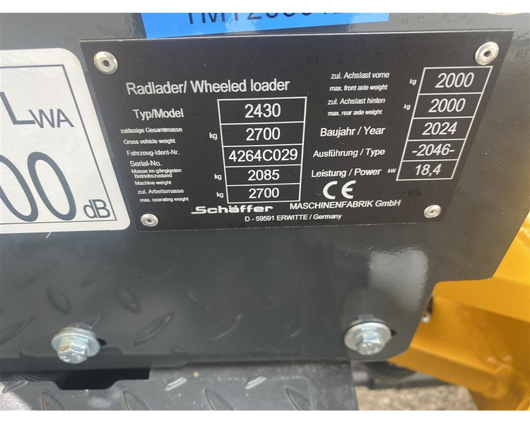 Schäffer 2430 NORDIC HD PÅ LAGER TIL OMGÅENDE LEVERING