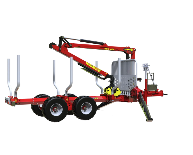 Tajfun GAP 90 med DOT 40K kran ( 7,1 M )