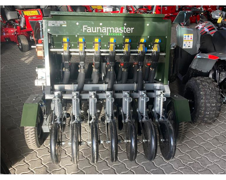 Faunamaster Såmaskine 7 rk Bredde Hjul