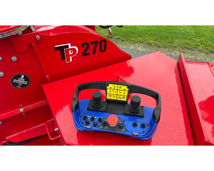 TP TP 270 K  Flishugger med kran