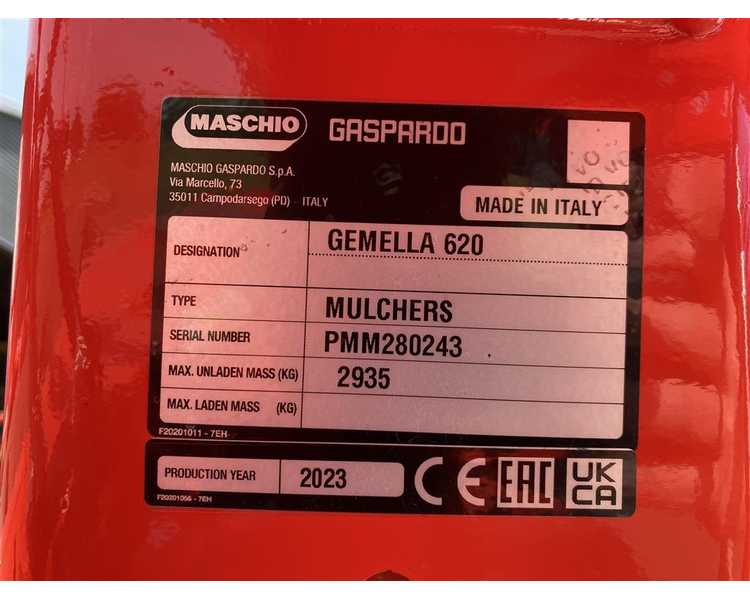 Maschio Gemella 620