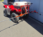 Honda TRX 420 FA6 INKLUSIV KUHN EVOLIS Q80 SPRØJTE, 4mtr. BOM