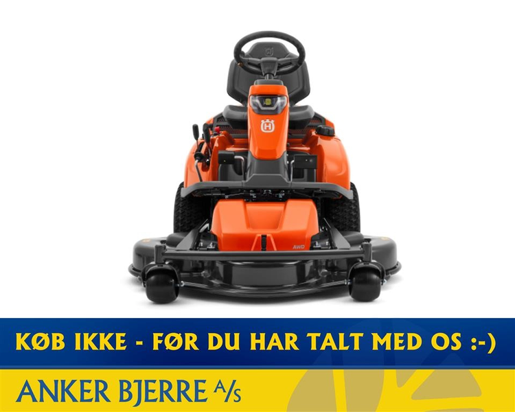 Husqvarna R 318X Inkl. 112 cm klippebord / klippeaggregat