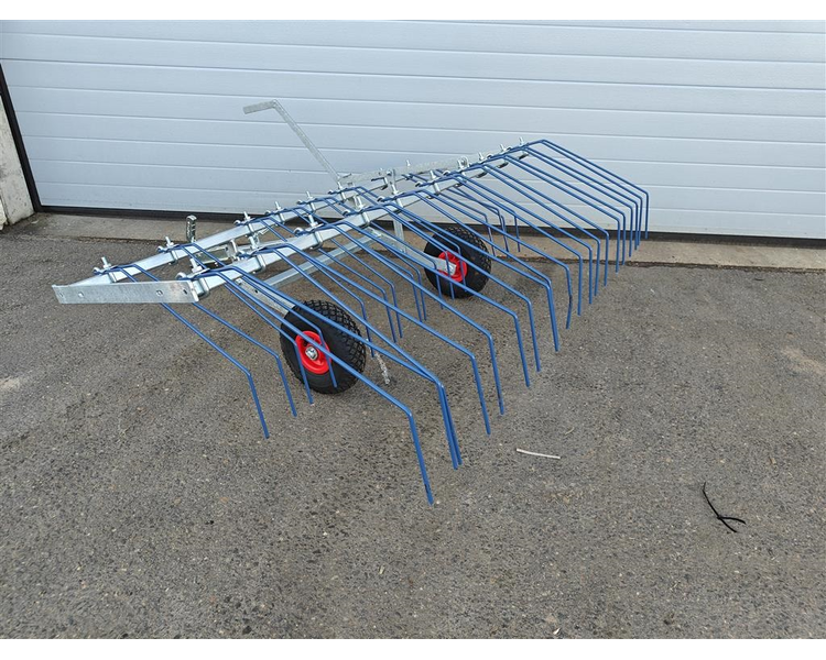 Anker Bjerre Riven Gårdspladsstrigle 150cm Inkl. kugletræk