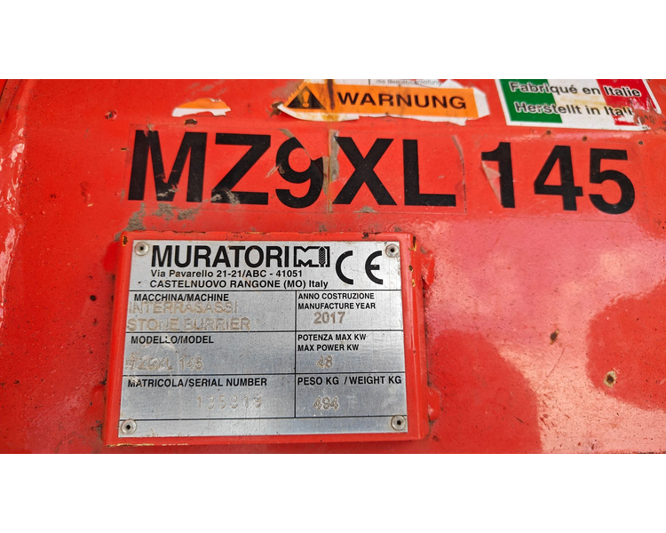 Muratori MZ9SXL-145