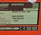 Maschio Gaspardo Giraffa XXL Udv. Gear Afklip op til Ø=12 cm.