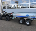 K-vognen K-Offroad 1,2 tons Boggievagn TILBUD - 3-vejs tip, el-hydraulisk