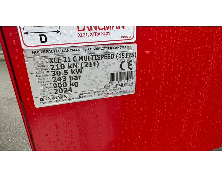 Lancman XLE 21 C Multispeed Overgemt