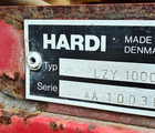 Hardi LZY 1000 18/20 m. Liftsprøjte