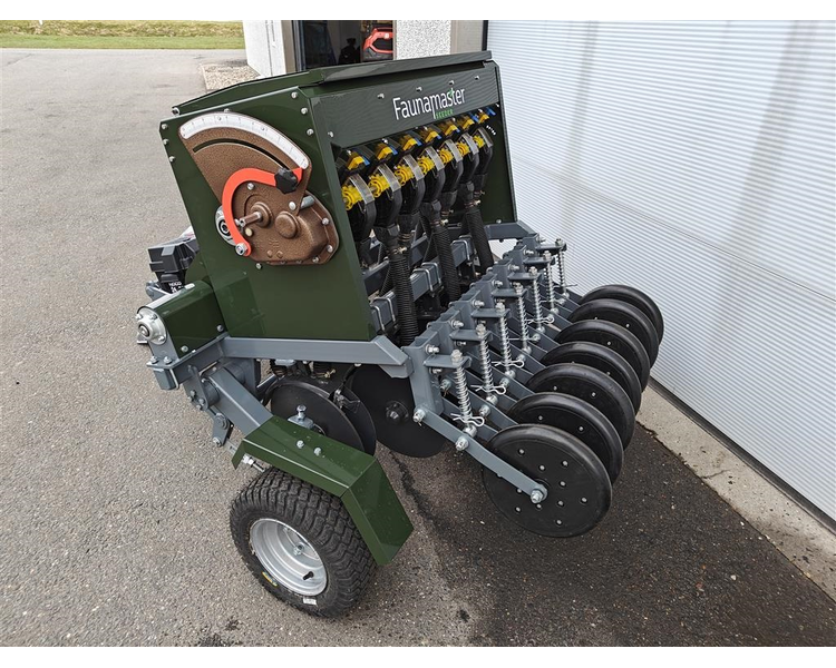 Faunamaster Såmaskine 7 rk Inkl. batteripakke & trådløs hæve/sænk