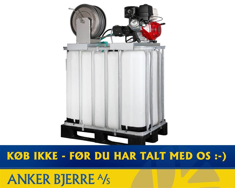 AB Mobil 220/20 HONDA 13 HK El-start, 50 mtr. slangeopruller