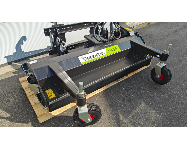 GreenTec FM 16 Park Hydraulisk DEMO - 160cm hydraulisk slagleklipper
