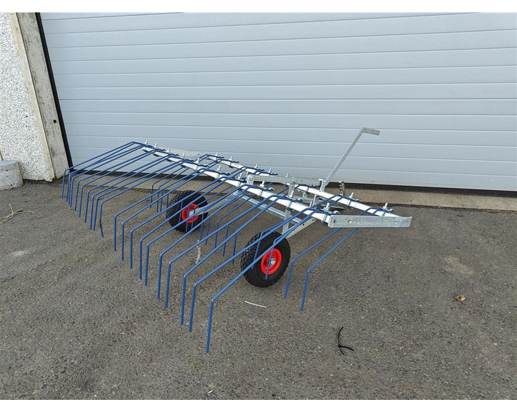 Anker Bjerre Riven Gårdspladsstrigle 150cm Inkl. kugletræk